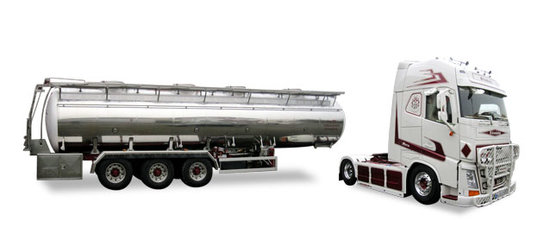 Volvo FH GL chrome semitrailer